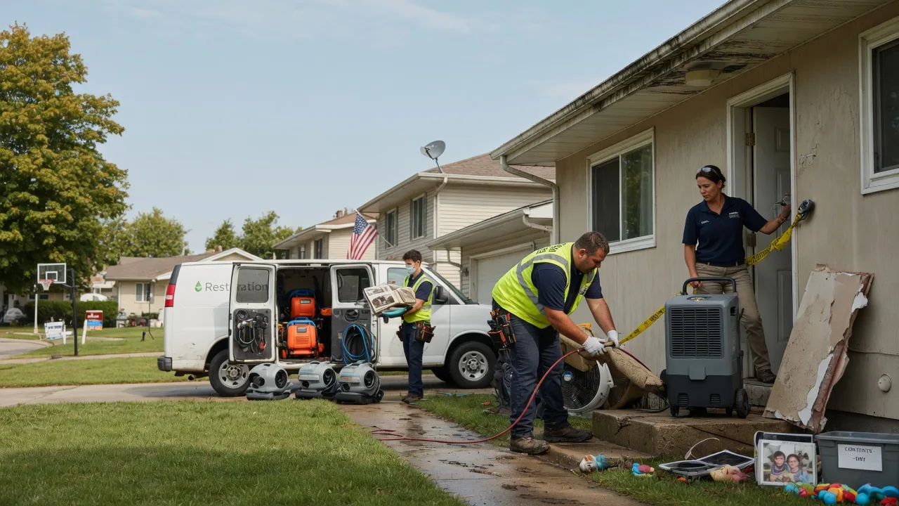 Water Damage Restoration in Long Valley, SD near me